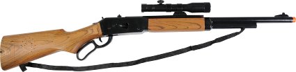 Maxx Action 30" Toy Repeater Rifle with Scope and Electronic Sound