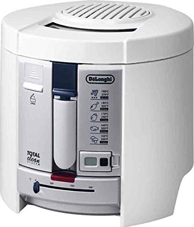 De'Longhi F26237.W Deep Fryer with Total Clean System - White