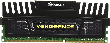 Corsair CMZ8GX3M1A1600C10 Vengeance 8GB (1x8GB) DDR3 1600 MHz (PC3 12800) Desktop Memory 1.5V