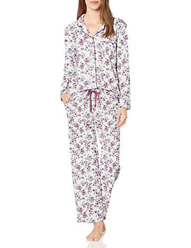 Karen Neuburger Women's Long-Sleeve Floral Girlfriend Pajama Set Pj