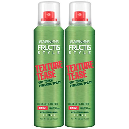 Garnier Hair Care Fructis Style Texture Tease Dry Touch Finishing Spray, 2 Count