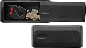 Master Lock 207EURD Custodia magnetica per auto (Hide Key), nera, piccola