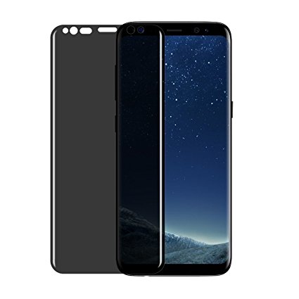 Galaxy S8 Screen protector, Toptrade Privacy Tempered Glass Anti-SpyCare Fridendly Screen Protector Shield For Samsung Galaxy S8 (Transparent)
