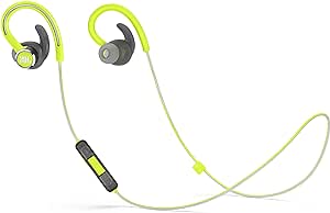 JBL Reflect Contour 2 Wireless Sport in-Ear Headphones with Three-Button Remote and Microphone - Green