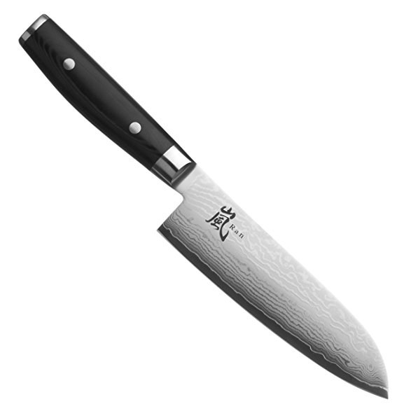 Yaxell Ran 6-1/2-inch Santoku Knife, 1-Count