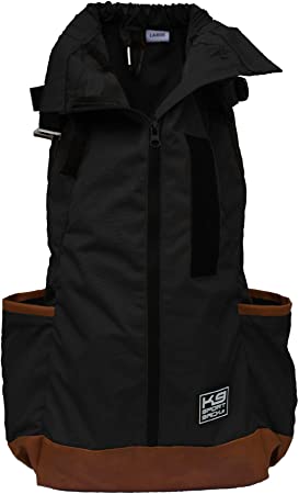 K9 Sport Sack | Dog Carrier Backpack for Small and Medium Pets | Front Facing Adjustable Dog Backpack Carrier | Fully Ventilated | Veterinarian Approved (Small, Urban 2.0 - Black)