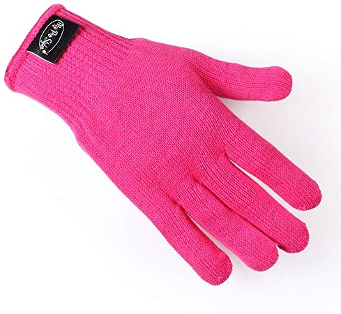Professional Heat Resistant Glove for Hair Styling Heat Blocking for Curling, Flat Iron and Curling Wand Suitable for Left and Right Hands