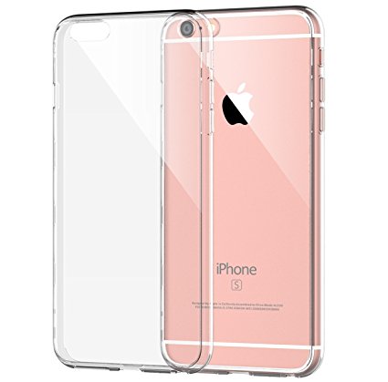 iPhone 6s Plus Case, JETech iPhone 6s/6 Plus 5.5" Case Soft Flexible Extremely Thin Transparent Skin Scratch-Proof for Apple iPhone 6s Plus and iPhone 6 Plus 5.5 Inch