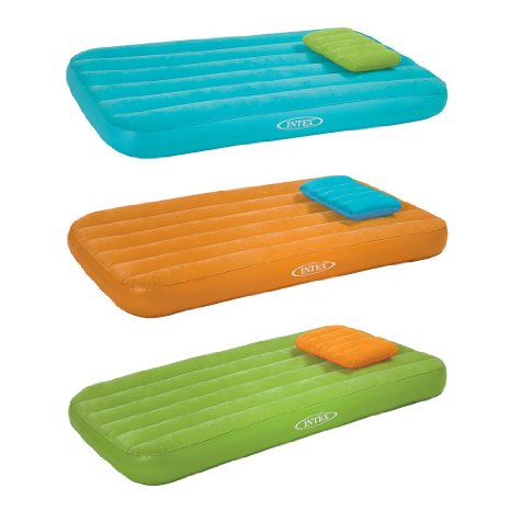 Intex Cozy Kidz Inflatable Airbed, (Colors May Vary), 1 Bed