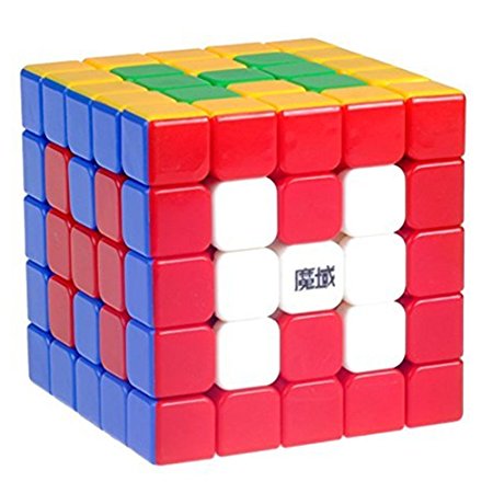 D-FantiX Moyu Huachuang Speed Cube 5x5 Stickerless Puzzle Cube