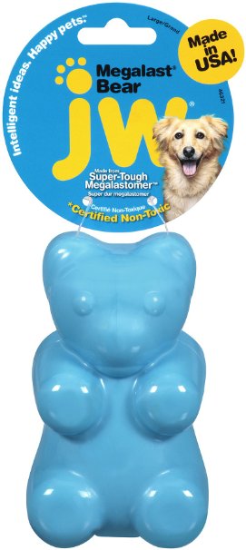 JW Pet Company Megalast Gummi Bear Dog Toy