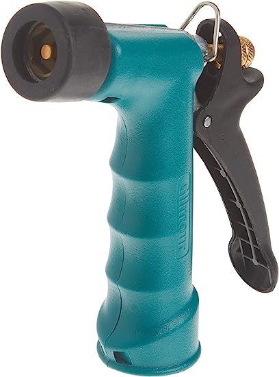 Gilmour 571TFR Insulated Grip Nozzle with Threaded Front, Teal