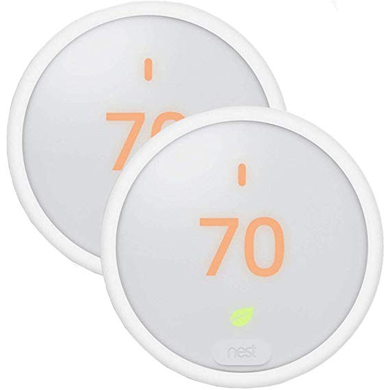 Learning Thermostat E for Home Smart Thermostat, White