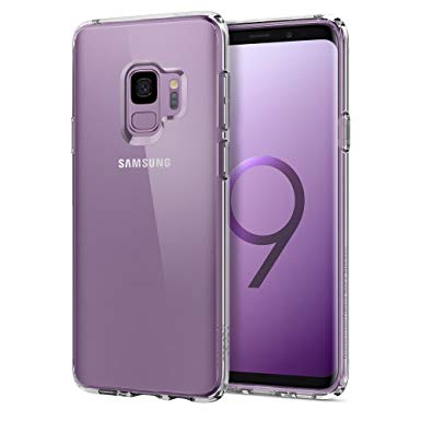 Galaxy S9 Case Spigen Ultra Hybrid - Air Cushion Technology and Clear Hybrid Drop Protection for Samsung Galaxy S9 (2018) - Crystal Clear