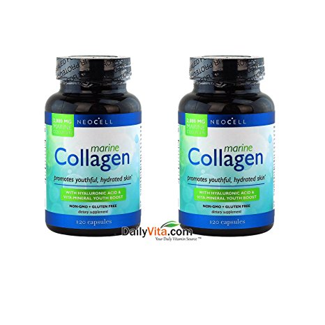 Neocell Marine Collagen 2000 mg, 120 Capsules (2 Pack)