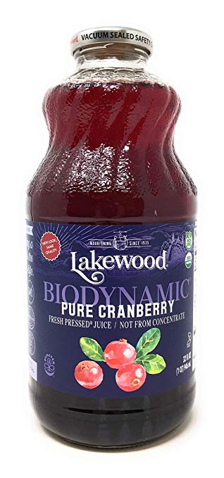 Lakewood, Juice Cranberry Pure Demeter Biodynamic Organic, 32 Fl Oz
