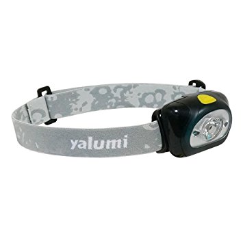 Enhanced Compact LED Headlamp yalumi Spark Dual, Elegant design and Fine making, Lightweight 2.7 oz, for camping, running and hiking, 105 lumens, 3 Energizer AAA Batteries Included, Water resistantup to 90-Meter, Advanced Optics, 1.5X Brightness, Long Battery Life; For Hiking, Running and Camping