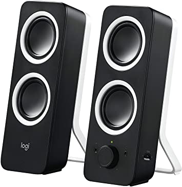 Logitech Multimedia Speakers Z200 with Stereo Sound for Multiple Devices - Black