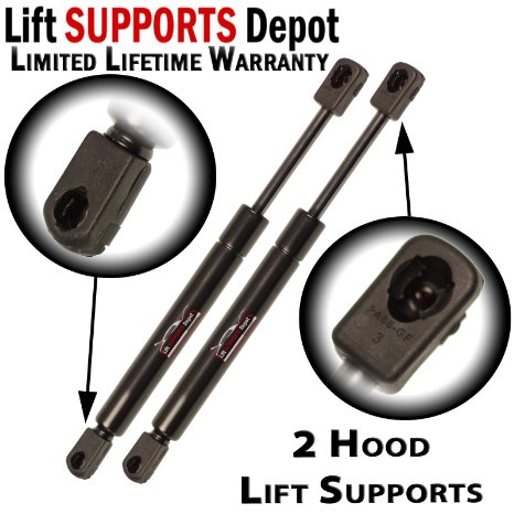 Qty (2) FORD Explorer Front Hood Lift supports 1996 To 2001 Mercury Mountaineer 1997 To 2001