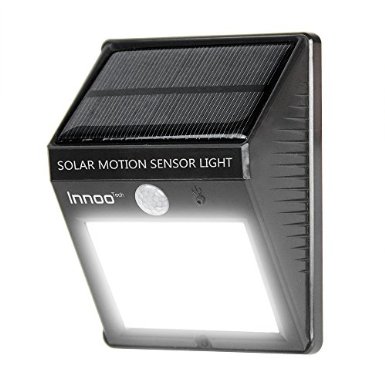 Innoo Tech Solar Motion Sensor Light Solar Powered Waterproof Wireless Security 12 LEDs Bright Motion Sensor Light For Outdoor Wall Garden Lamp Patio Deck Yard Home Driveway Stairs