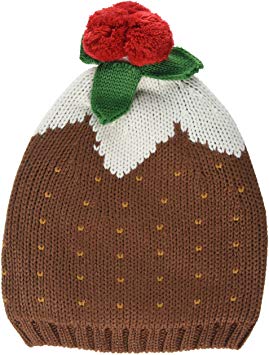 The GAA Store Christmas Knitted Pudding Hat - Brown