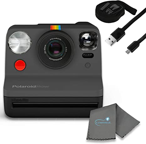 Polaroid Now I-Type Instant Film Camera Bundle with a Lumintrail Cleaning Cloth