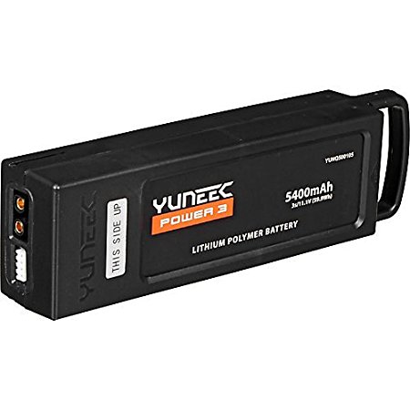 Yuneec Q500 And Q500  5400mAh 3S 11.1V 3C Replacement Flight LiPo Black Battery YUNQ4K130