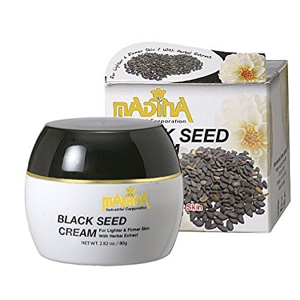 Black Seed Facial Cream/Lighter, Firmer Skin/Contains Black Seed Oil and Herbal Extracts. by Madina