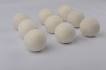 SheepSheepSheep® Sheep Balls Dryer XL Handmade Organic Wool Dryer Balls Laundry You Can Choose 3~9Package (9)