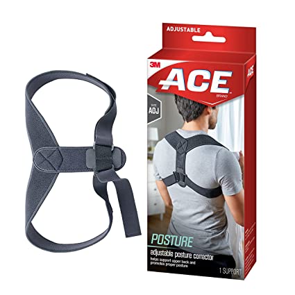 ACE Posture Corrector, Fits Men and Women, Helps Promote Better Posture, Back Support, Doctor Developed, Adjustable