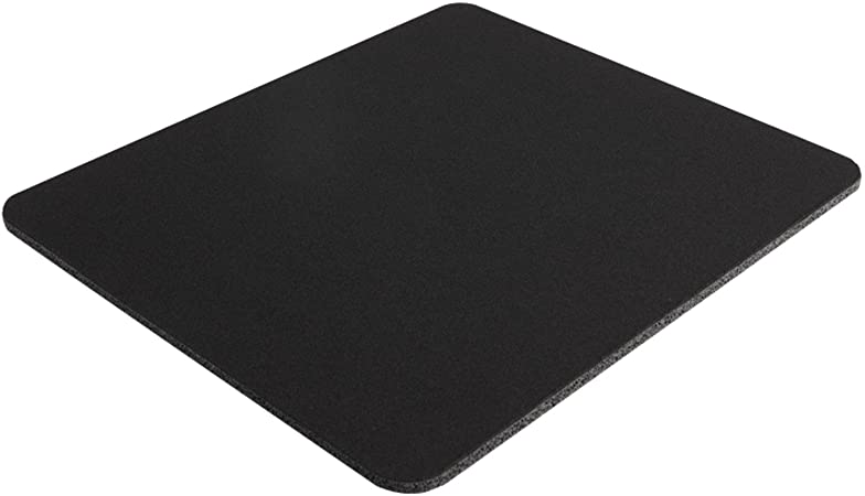 Belkin Standard 8-Inch by 9-Inch Computer Mouse Pad with Neoprene Backing and Jersey Surface (Black) (F8E089-BLK)