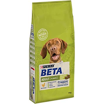 Beta Adult Dry Dog Food with Chicken, 14 kg