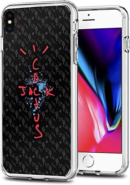 Sliiq Pure Clear Anti-Scratch Motion for iPhone XR 6.1" Cover Travis Jack Cactus