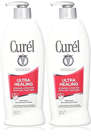 Curel Ultra Healing Lotion, 13 Ounce (Pack of 2)