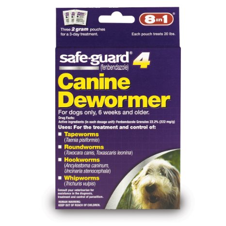 8in1 Safe Guard Canine Dewormer