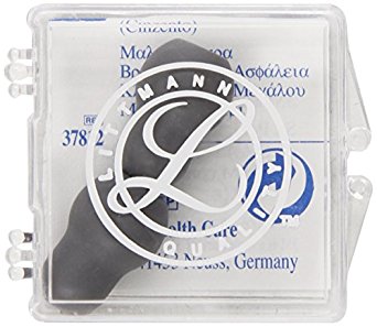 3M Littmann Snap Tight Soft-Sealing Replacement Eartips Large, Pair, Gray, item 37812