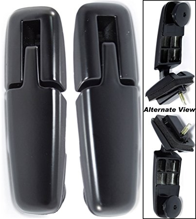 APDTY 112507 Rear Glass Window Hatch Hinge Set / Pair Fits 2001-2007 Ford Escape / 2005-2007 Mercury Mariner (Replaces Ford YL8Z-78420A68-BA, YL8Z-78420A69-BA)