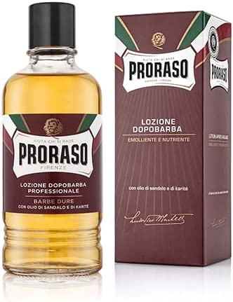 Proraso Sandalwood and Shea Oil Nourish Aftershave Lotion 400 ml