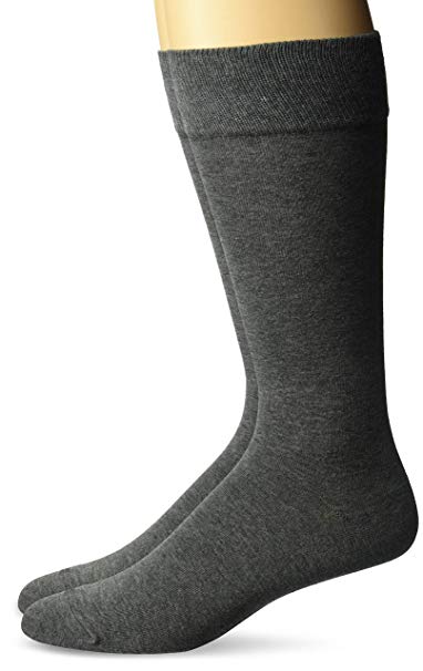 BUTTONED DOWN Men's 3-Pack Pima Cotton Dress Socks