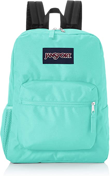 JanSport Cross Town Backpack - School, Travel, or Work Bookbag with Water Bottle Pocket