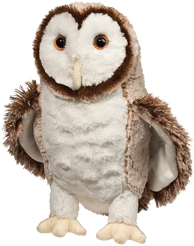 Douglas Swoop Barn Owl Plush Stuffed Animal