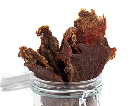 Mission Meats Grass Fed Beef Jerky HEALTHY snacks low carb, high protein, No MSG, No nitrates & Hand made in small batches | Made In The USA | Keto approved & Paleo certified natural ingredients