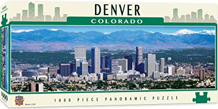 MasterPieces American Vista Denver 1000 Piece Panoramic Jigsaw Puzzle