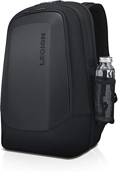 Lenovo Legion 17" Armored Backpack II, Gaming Laptop Bag, Double-Layered Protection, Dedicated Storage Pockets, GX40V10007, Black