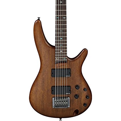 Ibanez SRC6 Crossover 6-String Electric Bass Flat Walnut