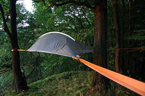 Apache Naki 2-Person Camping Tree Tents – Lightweight, All-Season Tree Hanging Sleep System – Tree Hammock Style for Backpacking and Outdoor Adventures – Mosquito Netting Top, Ripstop Nylon