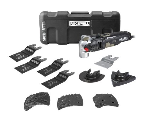 Rockwell RK5141K 40A Sonicrafter F50 Kit with Hyper Lock and Universal Fit System 34-Piece