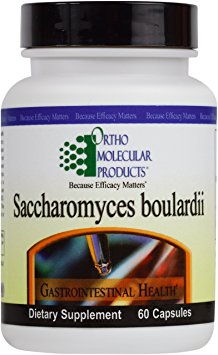 Ortho Molecular Products, Saccharomyces Boulardii, 60 Capsules