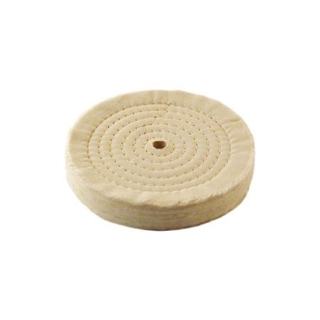 Extra Thick Spiral Sewn Buffing Wheel, 6 (80 Ply)