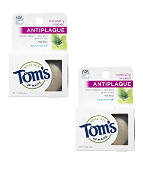 Tom's of Maine Anti Plaque Flat Spearmint Floss (2)